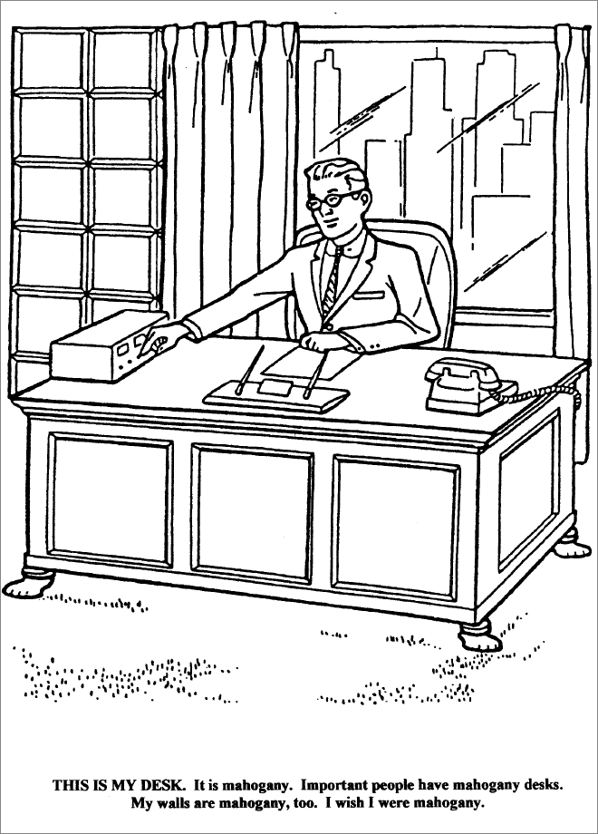 coloring pages lawyer