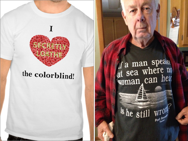 funny colorblind shirts