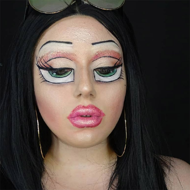 Awkward Instagram Beauty  Trend Bratz  Doll  Makeup 