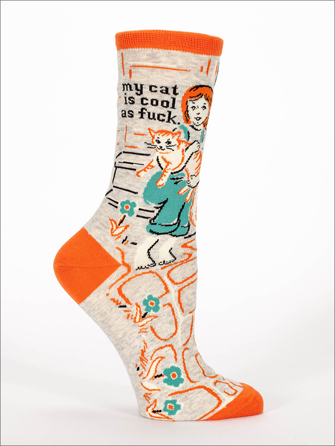 Funny socks with a beautiful message.