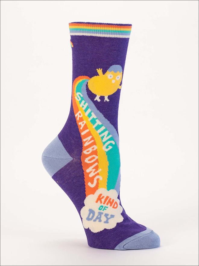 Funny socks with a beautiful message.