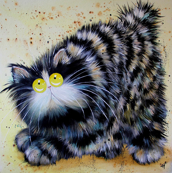 Awesome cat art.