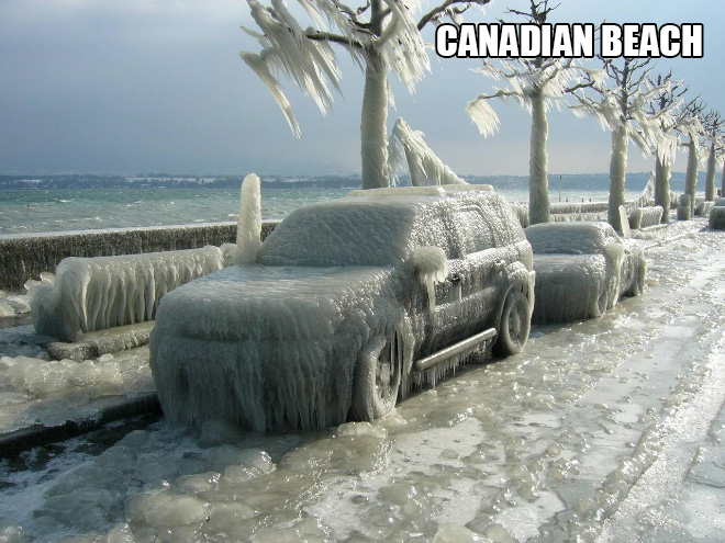 Only in Canada...