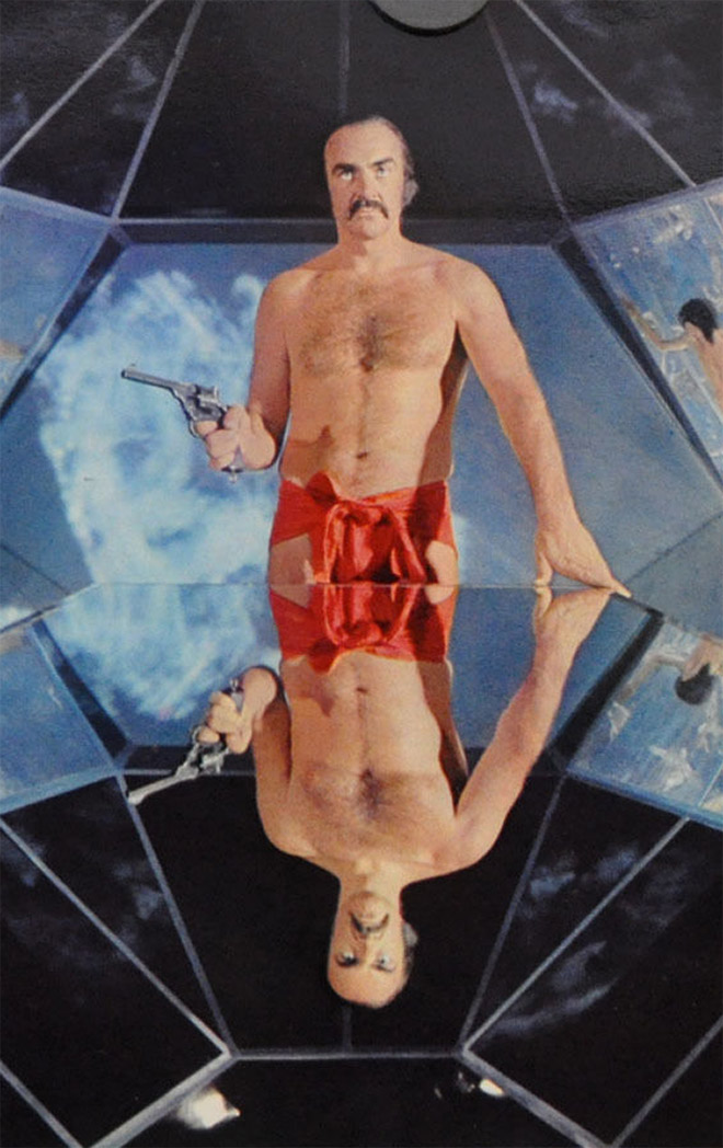 Sean Connery rocked a scarlet mankini In 1974 sci-fi movie "Zardoz".