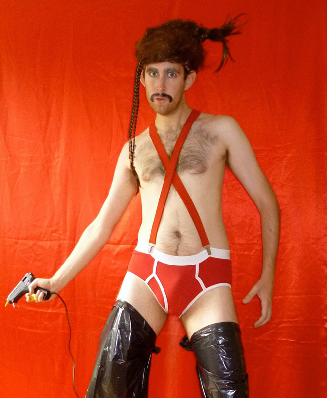 Zardoz cosplay.