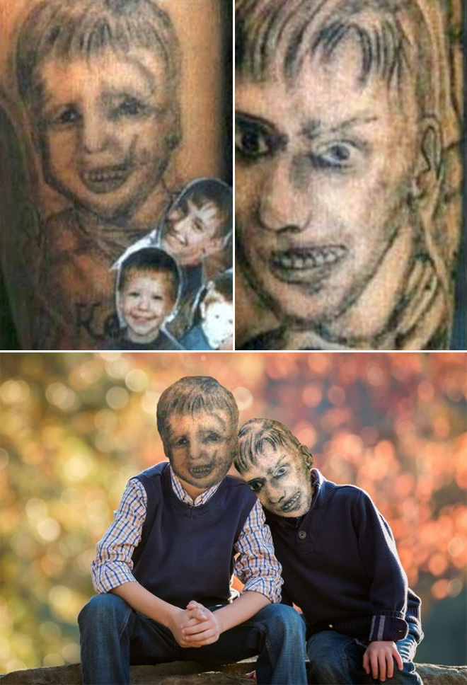 Hilarious tattoo fail.