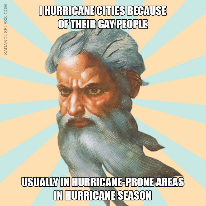 God logic.