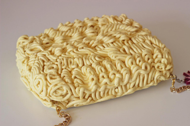 Ramen handbag.