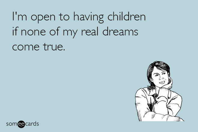 Honest parenting fact.