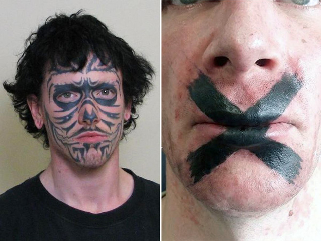 OMG, can you even handle the CRINGE!? These bad face tattoos will make you  SCREAM - OMG.BLOG