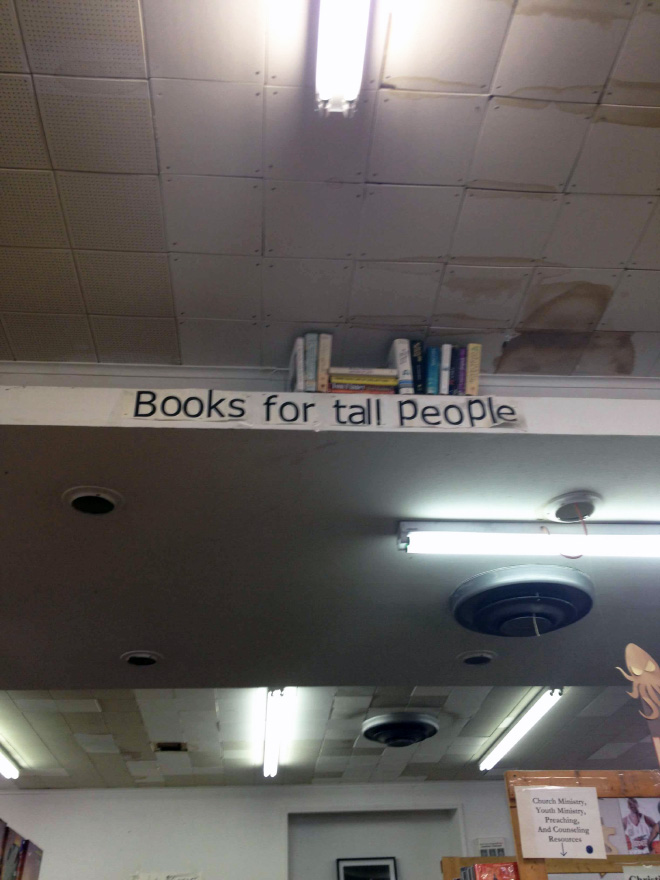 Brilliant library humor.