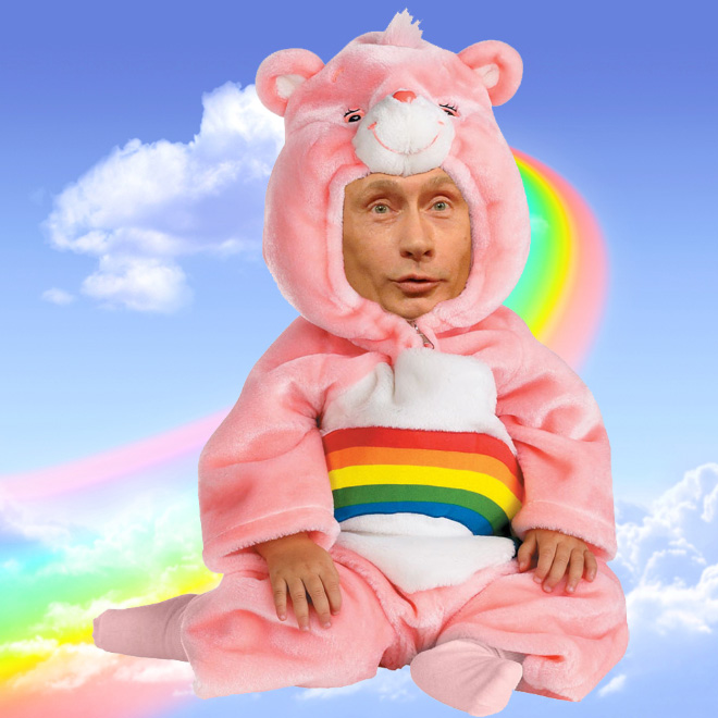 Rainbow Putin.