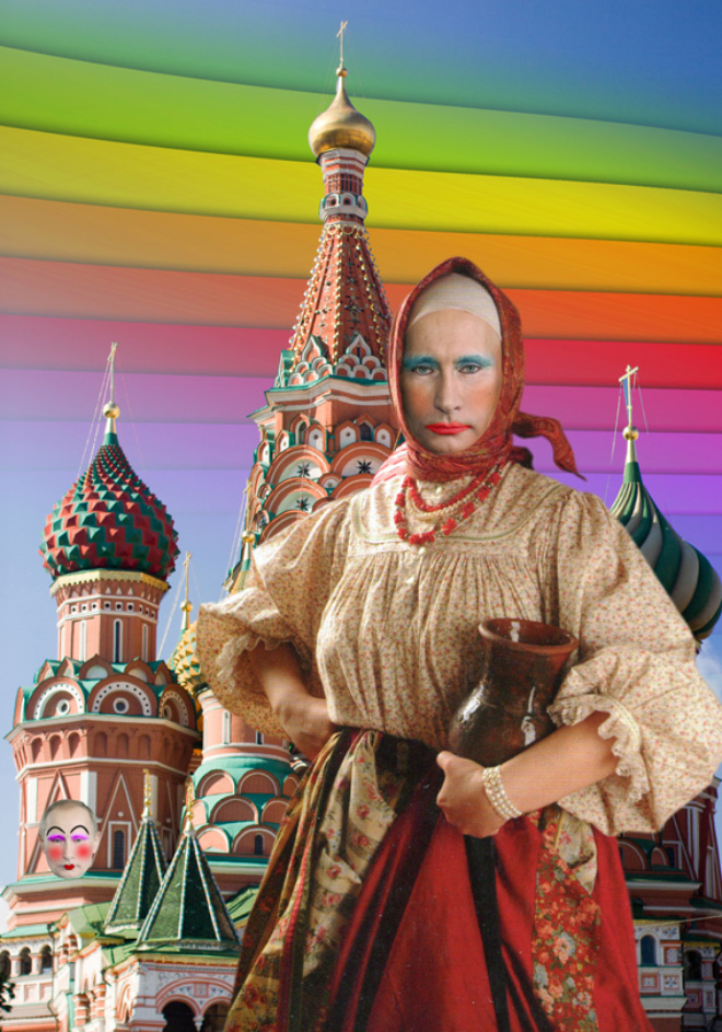 Rainbow Putin.