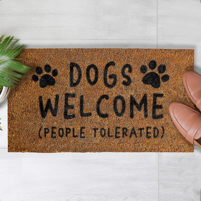 Dogs welcome.