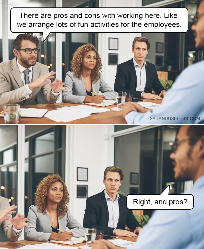 job interview funny