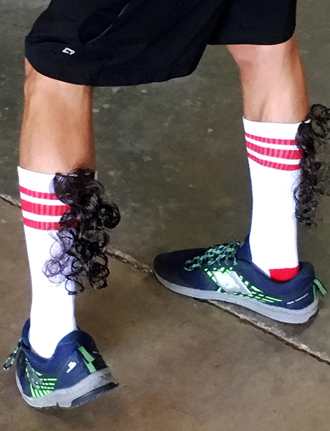 American mullet socks.