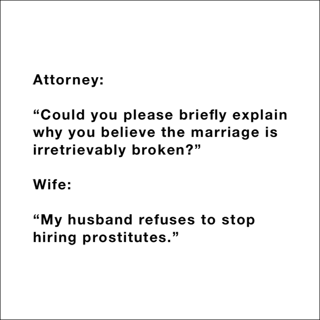 Funny overheard courthouse conversation.