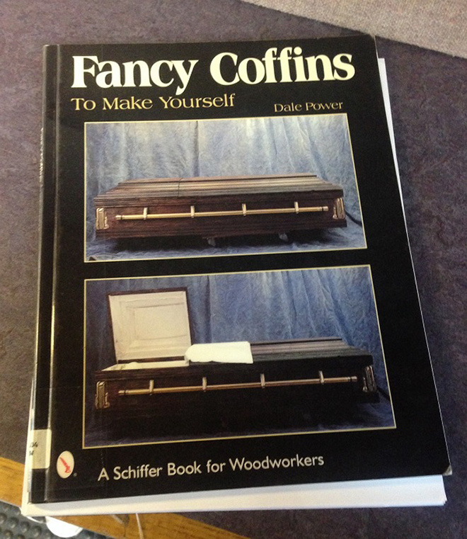 "Fancy Coffins To Make Yourself" by Dale L. Power