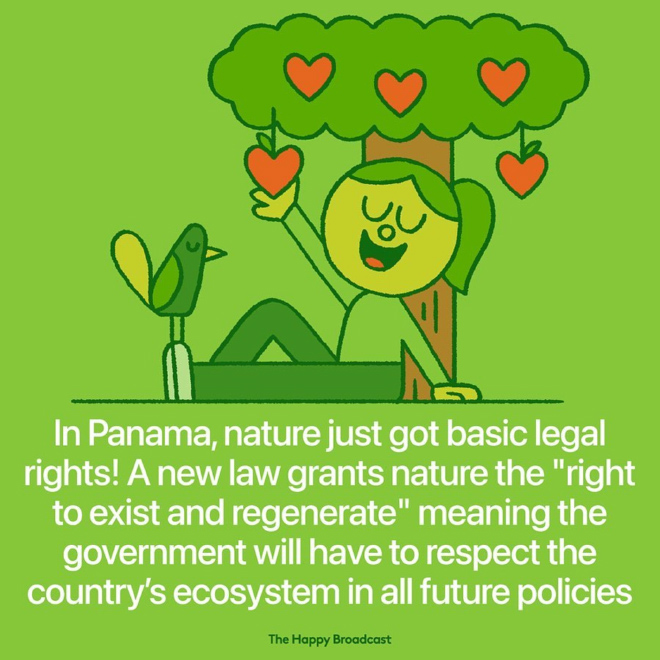 The legislation includes six paragraphs of rights extended to nature, including the "right to exist, persist and regenerate its life cycles," the "right to conserve its biodiversity," and the "right to be restored after being affected directly or indirectly by any human activity."