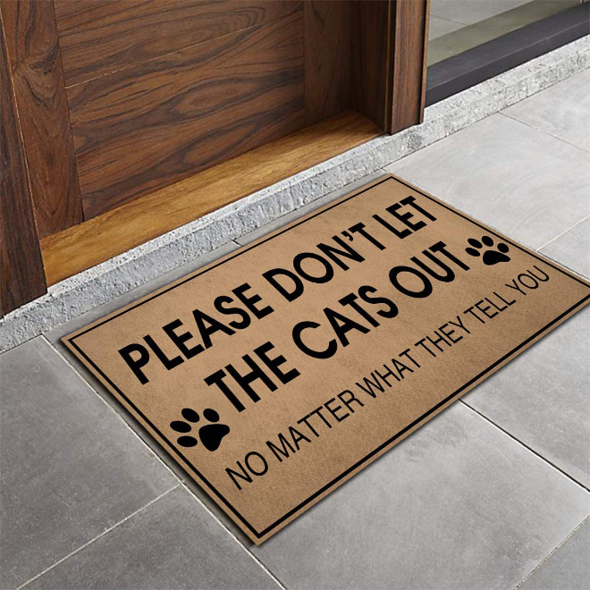 Funny doormat.