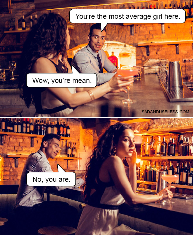 Funny dating meme.