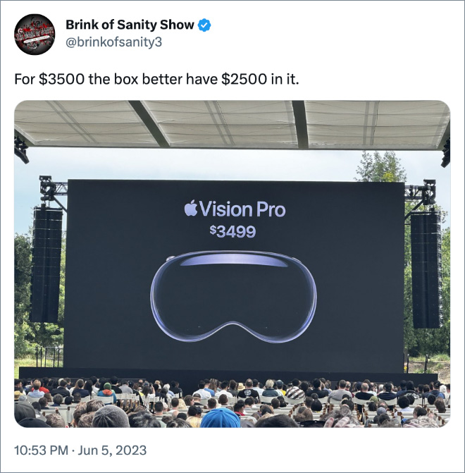 Apple Unveils Vision Pro, People Go Wild With Memes