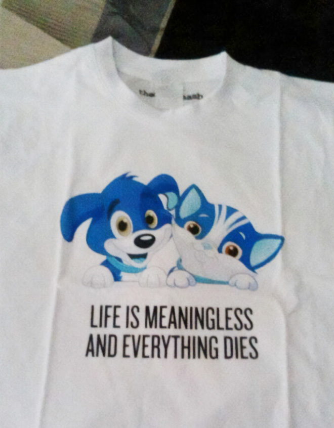 Cursed shirt.