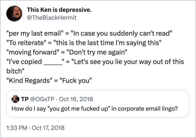 Funny And Relatable Tweets About Work Emails