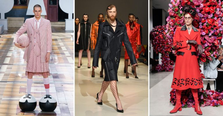 The Future of Male Fashion: Skirts And Dresses!