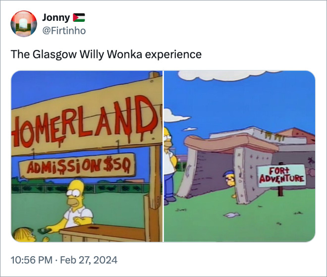 The Glasgow Willy Wonka experience