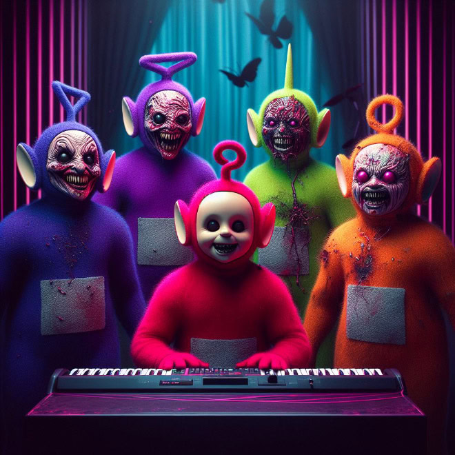 If Teletubbies was a horror movie...