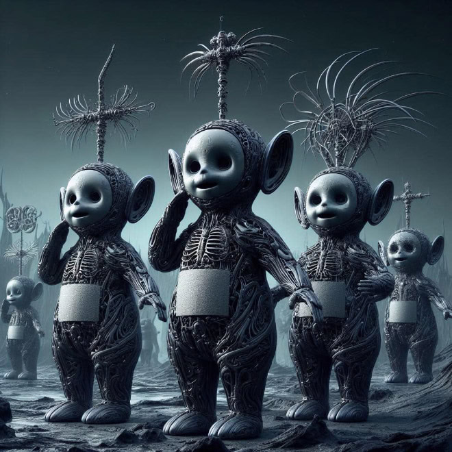 If Teletubbies was a horror movie...