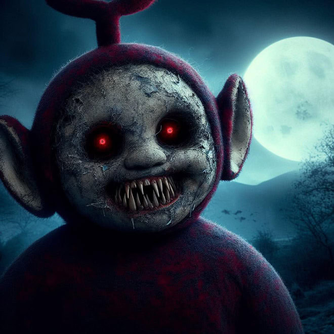 If Teletubbies was a horror movie...