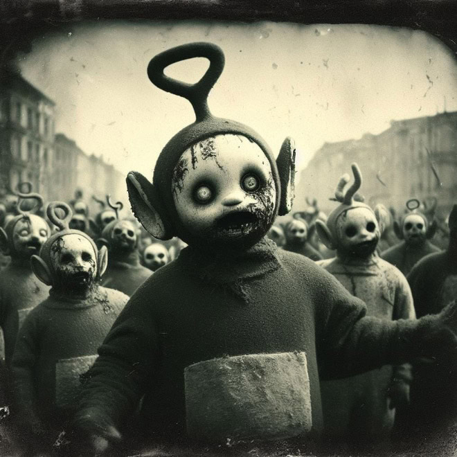 If Teletubbies was a horror movie...