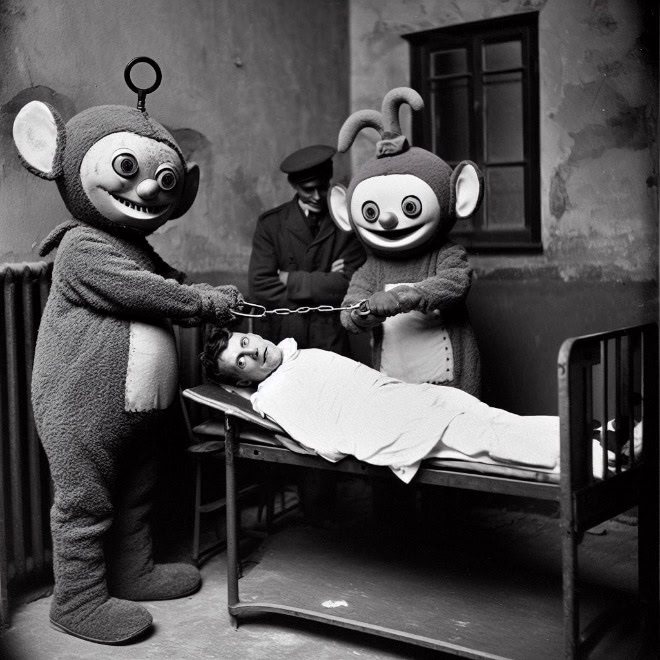 If Teletubbies was a horror movie...