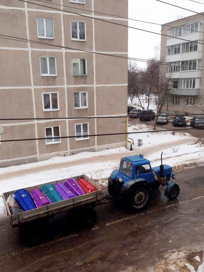 A normal day in Russia.