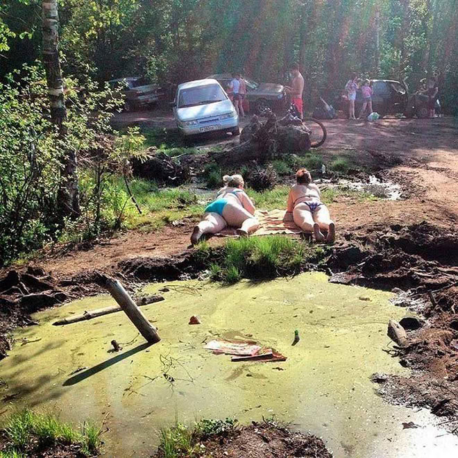 A normal day in Russia.