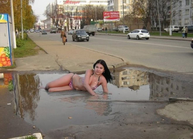 A normal day in Russia.