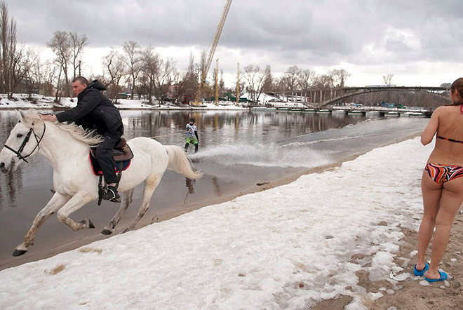 A normal day in Russia.