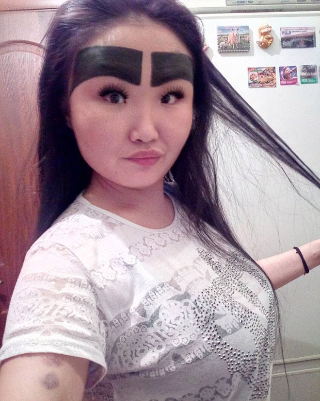 If your eyebrows doesn't take up the biggest part of your face, you're doing it wrong.