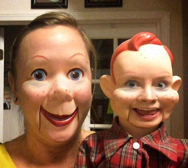 Funny face swap.