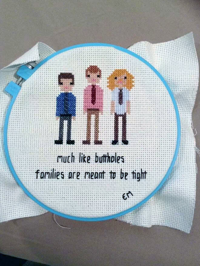 Brilliant cross stitch.