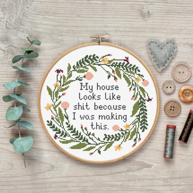 Brilliant cross stitch.