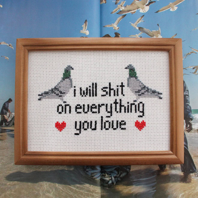 Brilliant cross stitch.