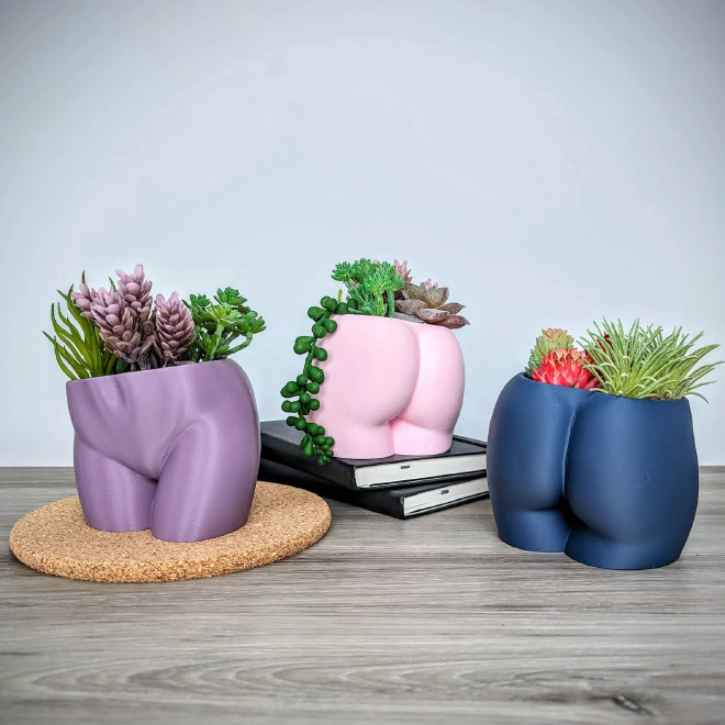 Butt planters.