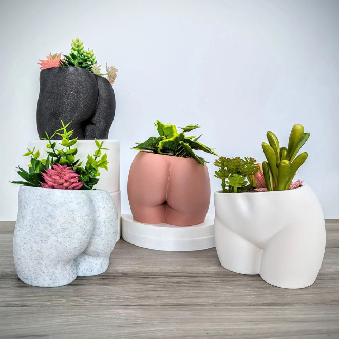 Butt planters.