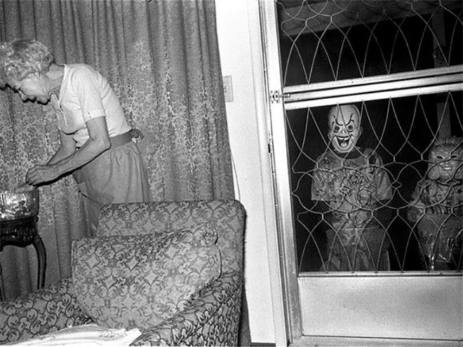 Vintage Halloween costumes were terrifying.