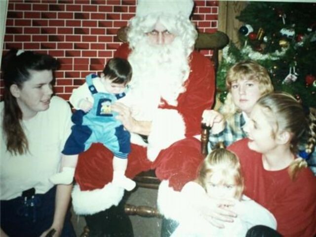 Creepy Santa.