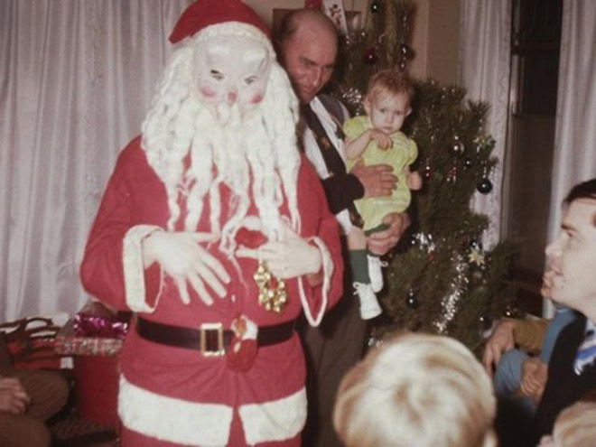 Creepy Santa.