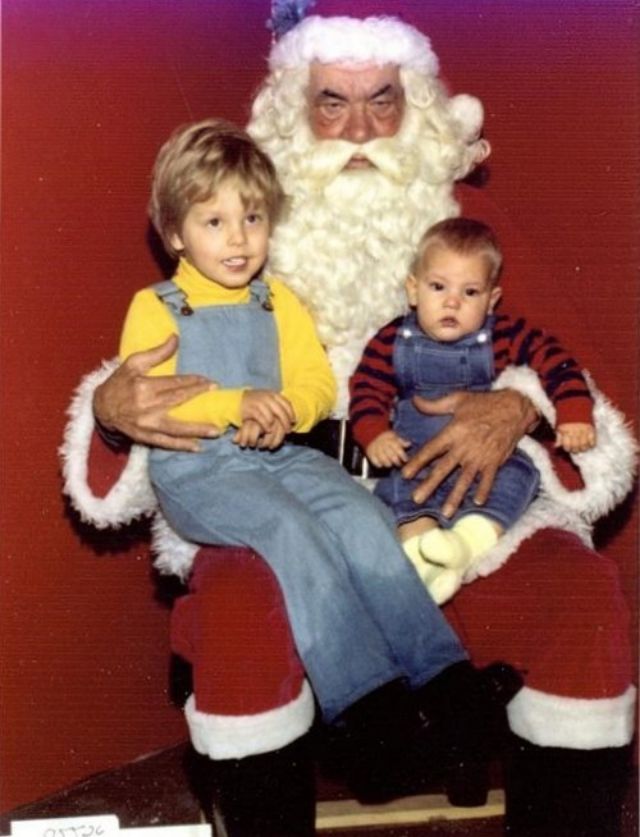 Creepy Santa.